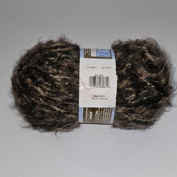 NOS Patons Divine Yarn Skein Bulky DEEP EARTH #06013 Browns 3.5 oz / 142 yds - Picture 3 of 7